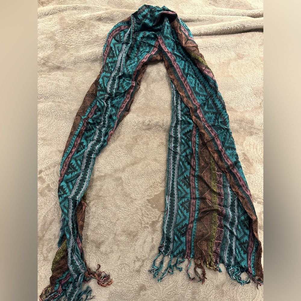 Bohemian Patterned Scarf